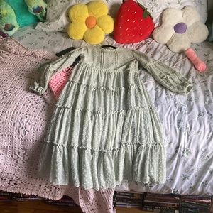 Green dress from Dainty Jewells